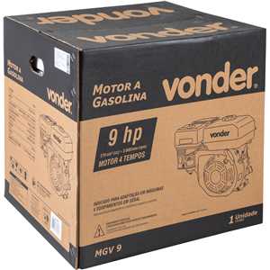 Motor a gasolina, 9,0 hp, MGV 9, VONDER