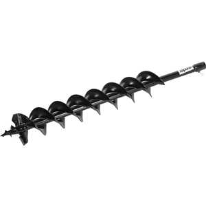 Broca espiral duplo para perfurador de solo, 100 mm x 800 mm, VONDER
