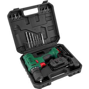 Parafusadeira/furadeira a bateria, 12 V, fonte bivolt automática, PFD 120 DWT