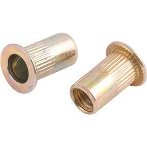 Rebite de rosca em aço carbono, rosca M5 x 13,0 mm, VONDER