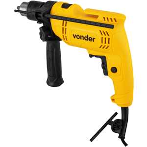 Furadeira de impacto 1/2", 550 W, 220 V~, com jogo de 19 acessórios, FIV 519 VONDER