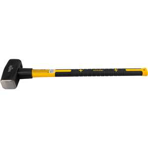 Marreta quadrada, 3,0 kg, com cabo de fibra, VONDER