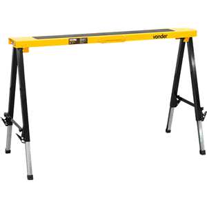 Cavalete metálico portátil, 150 kgf, VONDER