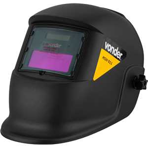 Inversor para solda com eletrodo e TIG, 120 A, IM 125, com máscara de escurecimento automático tonalidade 11,  monofásico, 127 V~ - 220 V~ - Seleção automática VONDER