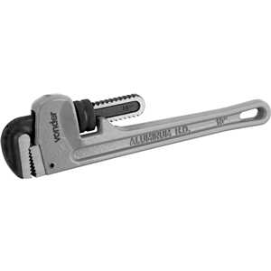 Chave grifo 10", tipo americana, em alumínio, VONDER