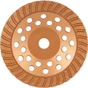 Rebolo diamantado, 180 mm, turbo, VONDER