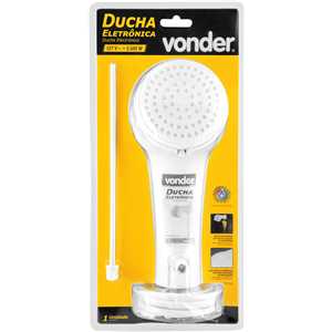 Ducha eletrônica 5.500 W, 127 V~, branca, VONDER