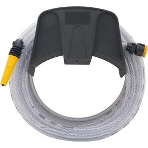 Mangueira para jardim, trançada, transparente, 20 m, com suporte VONDER