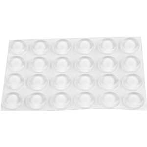 Protetor adesivo multiuso, 12 mm, com 24 peças, VONDER