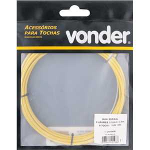 Guia espiral para arame de 1,6 mm, com 5,0 m, para tocha TMV 400 VONDER