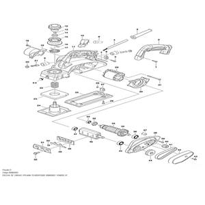 Escova de carvão 127 V~, para Plaina PLV 625 e PLD 625 VONDER