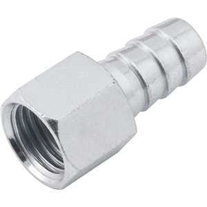 Espigão rosca fêmea de 1/4" NPT com escama de 3/8", cartela com 2 peças, VONDER