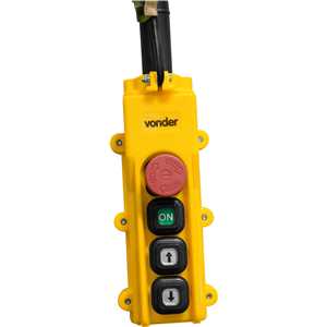 Talha elétrica, 3,0 toneladas (3,0 tf), elevação 5 m, 380 V~, VONDER