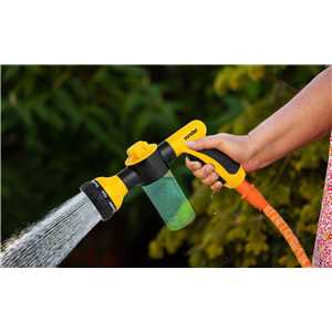 Esguicho plástico para jardim, 8 funções, VONDER