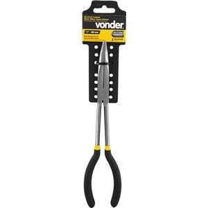 Alicate bico meia-cana curvo 11", longo, VONDER