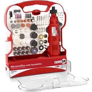 Microrretífica com acessórios, 130 W, 127 V~, AMR 172 NOVE54