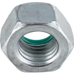 Porca autotravante sextavada, 1.1/8", UNC, alta, zincada, VONDER