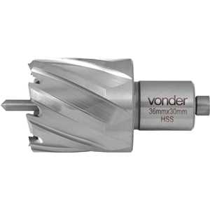 Broca anular, encaixe Weldon, 36 mm x 30 mm VONDER