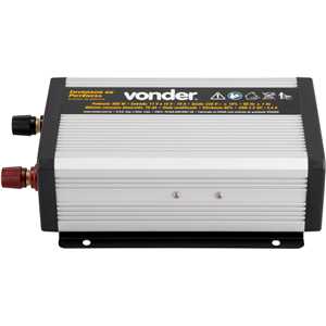 Inversor de potência 600 W, 12 V DC para 220 V~ VONDER