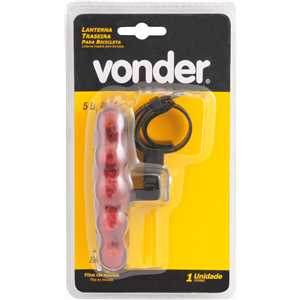 Lanterna traseira para bicicleta, VONDER