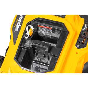 Máquina de cortar grama com recolhedor, bateria intercambiável de 18 V + 18 V (36 V), sem baterias e sem carregador, IMGV 1844B VONDER