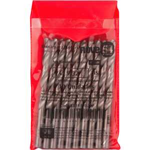 Broca de aço rápido 9/32", com 10 peças, DIN 338 HSS, NOVE54