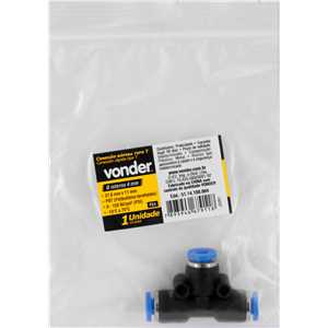 Conexão rápida tipo T, 4,0 mm, VONDER
