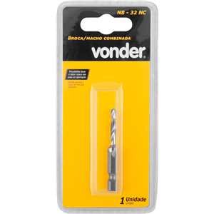 Broca/macho combinado, N8 - 32 NC, VONDER