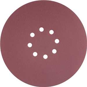 Disco de lixa com costado em pluma 225 mm, grão 100, para as lixadeiras LPV 400B, LPV 600, LPV 925, LPV 950B e LPV 1000, VONDER