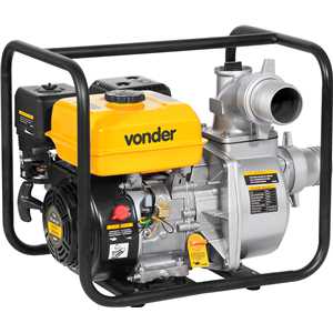 Motobomba a gasolina 3", 4 tempos, VONDER
