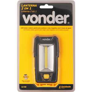 Lanterna led COB, 2 em 1, magnética, LLV 202, VONDER