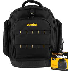 Mochila para ferramentas, base emborrachada, MOV 0300 VONDER
