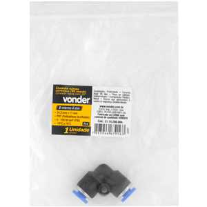 Conexão rápida, cotovelo (90 graus), 4 mm, VONDER