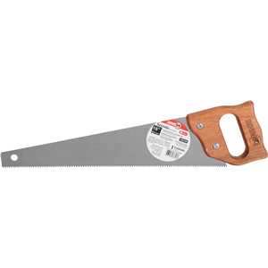 Serrote 16", aço temperado, cabo de madeira, Hobby, NOVE54