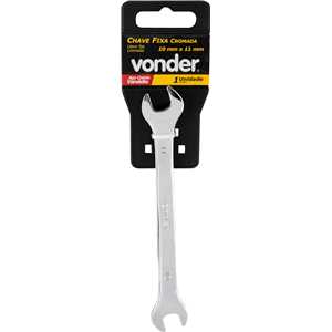 Chave fixa 10 mm x 11 mm, VONDER