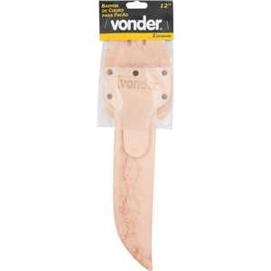 Bainha de couro fixa para facão 12" VONDER