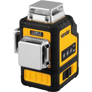 Nível a laser, 30 metros, verde, bateria intercambiável de 18 V, sem bateria e sem carregador, INLV 1854 VONDER