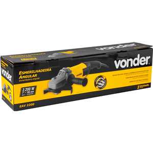 Esmerilhadeira angular 7", 2.200 W, 220 V~, EAV 2200 VONDER