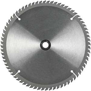 Lâmina de serra circular com dentes de metal duro/vídea, 250 mm x 30 mm, 72 dentes, VONDER
