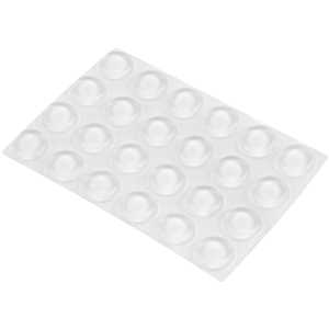Protetor adesivo multiuso, 12 mm, com 24 peças, VONDER