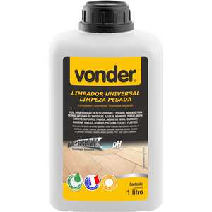 Limpador universal limpeza pesada, 1 litro, VONDER