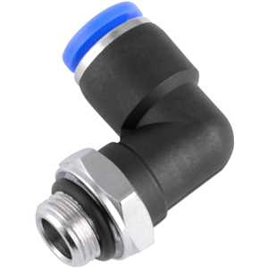 Conexão rápida, tipo cotovelo (90 graus), rosca 1/8" BSP, 4 mm, VONDER