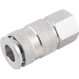 Engate rápido de 1/4", rosca fêmea 3/8" NPT, com esferas,  VONDER