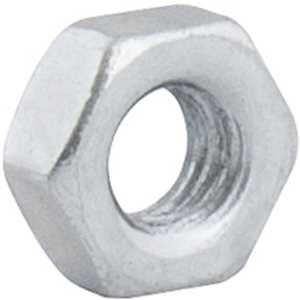 Porca sextavada zincada, 12 mm, MA, com 100 peças, VONDER