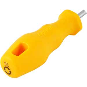 Chave hexalobular, T6, com cabo reto, VONDER