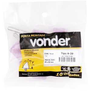Ponta montada A-39 haste 1/4" VONDER