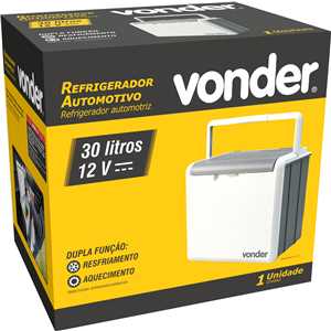 Refrigerador automotivo 12 V, 30 litros, VONDER