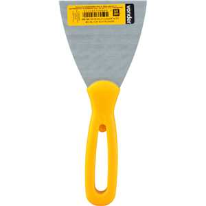 Espátula de aço, 3", com cabo plástico, VONDER