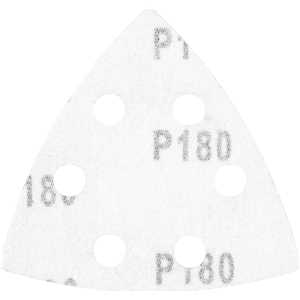 Lixa triangular com costado em pluma, grão 180, para lixadeira multifunção, VONDER