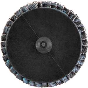 Flap-disc, disco de desbaste/acabamento, 2" - 50 mm, cerâmico grão 80, para sistema de encaixe rápido, VONDER